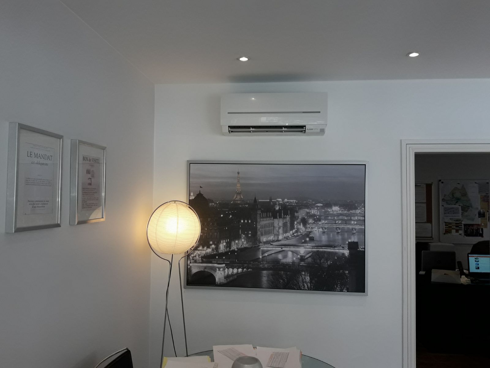 Installation clim Habitation